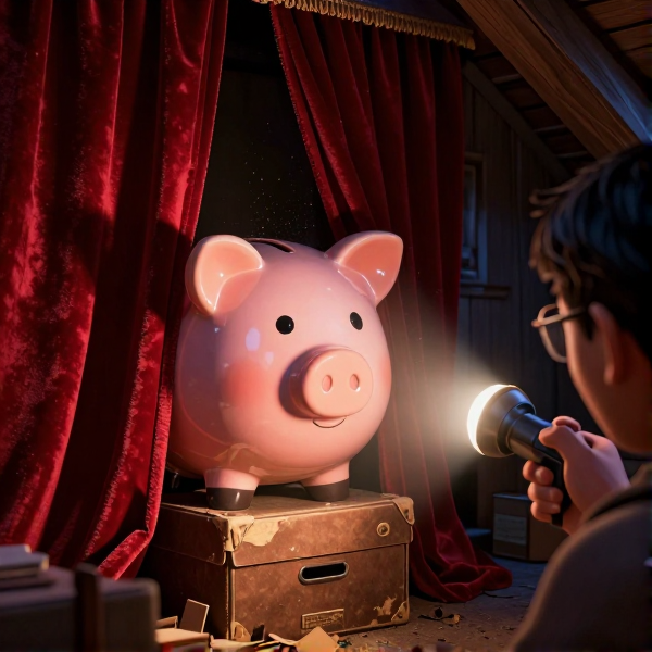 Found Piggy Bank